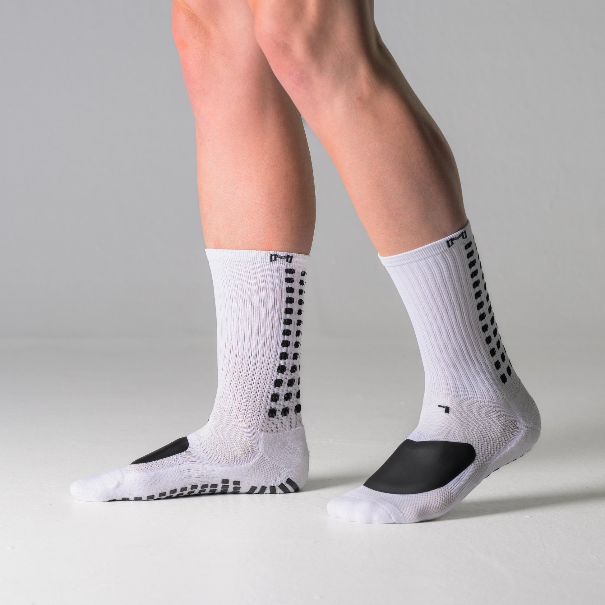 Medicaptain Padded Grip Socks with Foot Protection - Midcalf Length